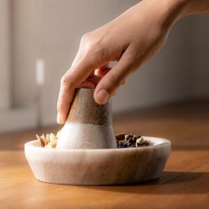 Ellementry Swirl and Grind Mortar and Pestle Set